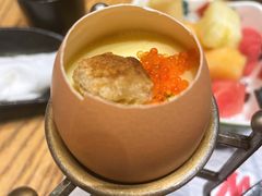 蒸鸡蛋-赤坂亭·M9和牛烧肉·铁板烧·日料398放题(长泰广场店)