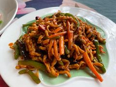 鱼香肉丝-一盏明灯全素斋(殊像寺店)