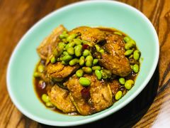毛豆子煎臭豆腐-虎哥私房菜(馒头山店)