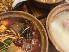 砂锅油泼毛血旺-罗妈砂锅(四川成都奎星楼店)