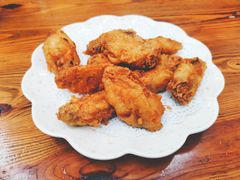 蒜蓉炸鸡翅-南记食粥坊·宵夜大排档(南桂店)