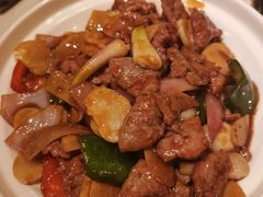 黑椒京葱爆牛肉粒-清晖小苑•顺德地方菜(壹海城店)