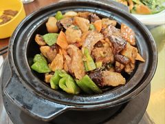 蒜烧香菇牛胸口朥-名盛园饭店清真(龙潭区店)