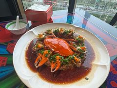 糟骨头黑豚肉碎蒸膏蟹-上海滩餐厅(BFC外滩金融中心店)
