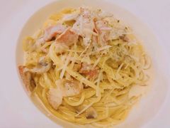 奶油蘑菇培根意面-UPPER KITCHEN(延安路店)