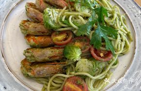 Shrimp Basil Pasta
