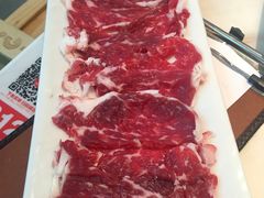 现切吊龙肉-为什么牛潮汕牛肉火锅(中信广场店)