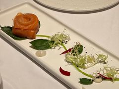 玫瑰三文鱼佐芥末酱-王品牛排(郑州大卫城店)