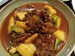 大盘鸡份送皮带面-东方亚克西餐厅(西康路店)