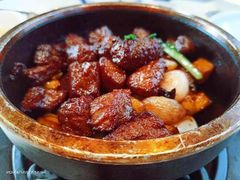 煎烹牛肉-狮王府淮扬菜(夫子庙老门东店)