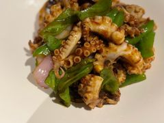 辣酱拌章鱼-皇朝海鲜酒店