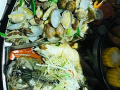 清蒸鲈鱼-日进一片海.生腌海鲜火锅.宵夜烧烤(三里屯总店)