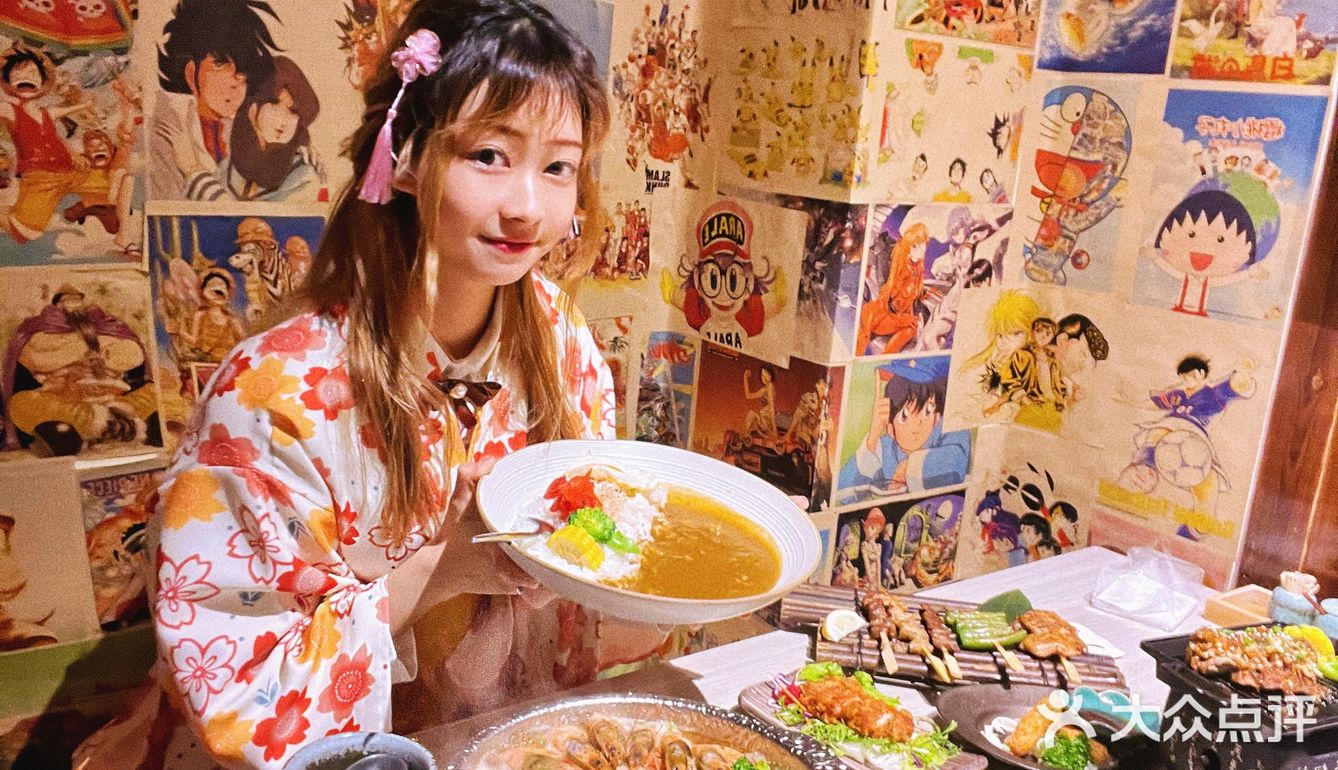 樱花妹妹的仪式感 ‖ 穿着和服恰日料耶✌🏻️