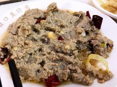 炒麻豆腐-老磁器口豆汁店(天坛店)