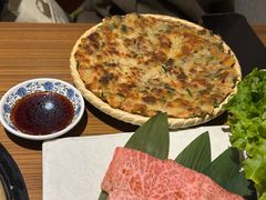 海鲜煎饼-炼火烤肉店