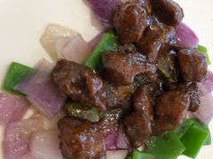 黑椒牛仔粒-骏莱海鲜鱼港(五角场店)