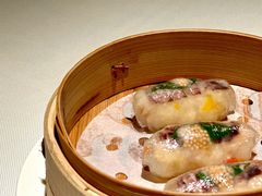 炳胜辣虾菇玉带水晶饺-炳胜私厨(万象前海店)