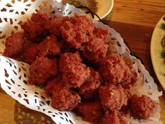 干炸丸子-左邻右舍褡裢火烧(石榴园店)