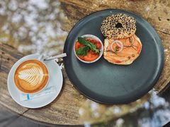 三文鱼贝果-Fern Forest Cafe