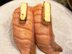 芝士烤三文鱼寿司-合点寿司(美罗城店)