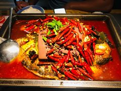 -探鱼·鲜青椒爽麻烤鱼(虎门天虹店)