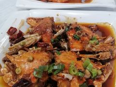 香辣蟹-1910老鲁味海鲜·戳子肉·青岛菜(金沙滩店)