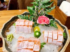 三文鱼鱼腩-黑牛の店·和牛烧肉(合生汇店)