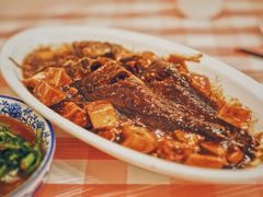 红烧豆腐烩黄鱼-玲珑餐厅(陕西南路店)