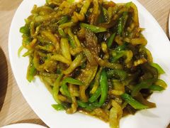茄子丝炒尖椒-姥家春饼店(漳州二路店)