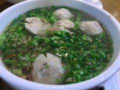 贡丸汤-台北楚楚园馅饼粥(虹桥南丰城店)