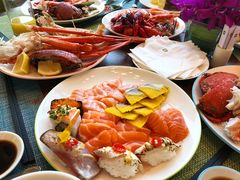 三文鱼刺身-济南香格里拉·咖啡泉自助餐厅