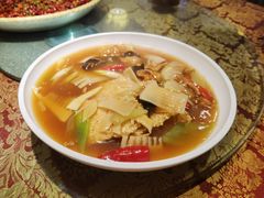 锅巴肉片-万重锦·人文川菜馆(骡马市店)