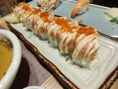 纹火三文鱼反卷-林妈妈村·日式料理(宝山龙湖天街店)