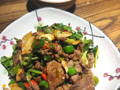 小炒黄牛肉-俏湘私房菜(国贸店)