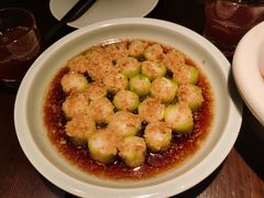 蒜茸蒸丝瓜-羲和雅苑•北京烤鸭(乐园道万象城店)