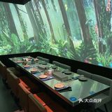 沉浸式全息投影用餐体验，吃串就到大成海鲜烧烤