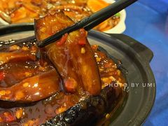 鱼香茄子煲-建国328 本帮小馆·面馆