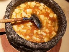 石锅鸡汤豆腐-绿茶餐厅(石家庄万象城店)