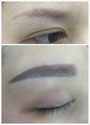 零结痂韩式半永久粉黛眉！不易掉色！-平萍纹绣韩式半永久定妆