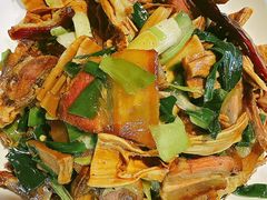 甘笋烧腊肉-横琴湖畔美食