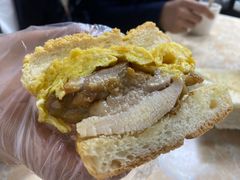 鸡扒蛋菠萝包-沙溪兄茶餐厅
