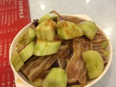 黄瓜拌猪耳-三合园水饺·青岛菜(五四广场店)