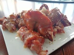 烤猪手-湿地人家坑烤