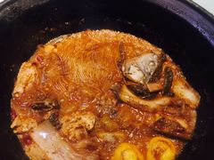 江鲤鱼锅-鱼窝棚柴火铁锅炖(富山屯店)