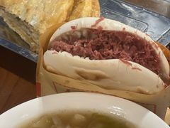 -老兰家传统烧烤炒菜泡馍(小南门店)