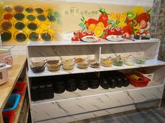 自助调料区-贺野·自助炭火烤肉(紫藤路店)