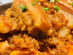 家乡粉蒸肉-刘胖子家常菜·蹄花焖藕(中央花园店)