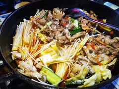 炭烧牛蛙泡锅香辣味-蘭奢雅集·江浙菜(青山江滩店)