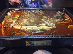 -探鱼·鲜青椒爽麻烤鱼(广州花都来又来店)
