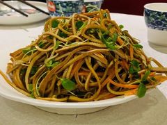 香椿拌豆腐-老浒记烤鸭-北京菜(琉璃厂店)